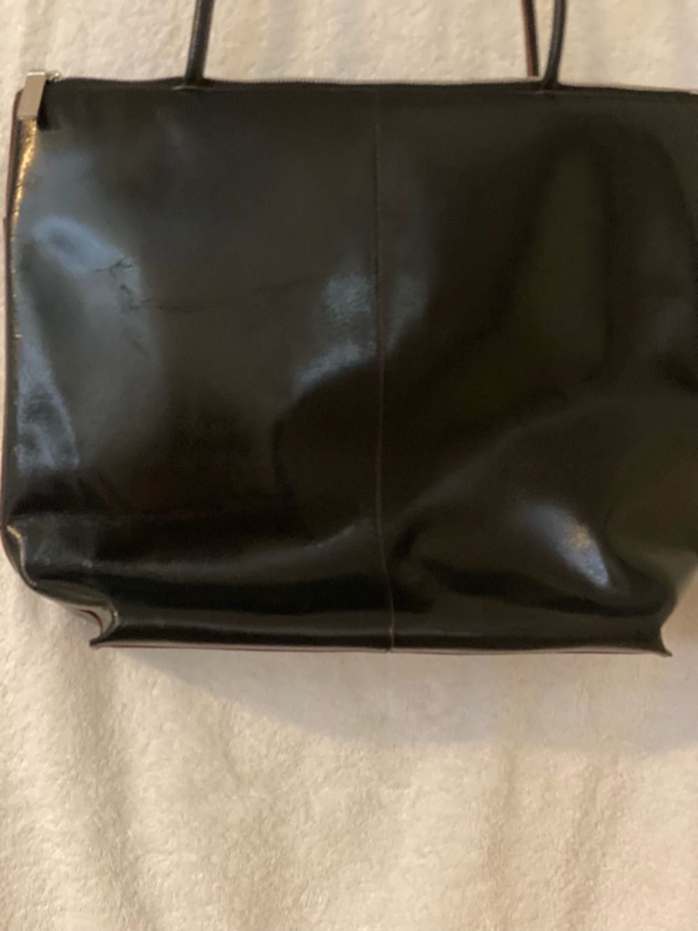 Hobo. Classic Black Leather Tote Bag